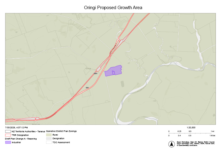 Oringi Proposed Growth Area map thumbnail