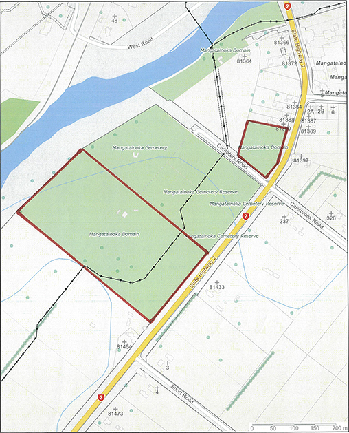 Mangatainoka Map 2