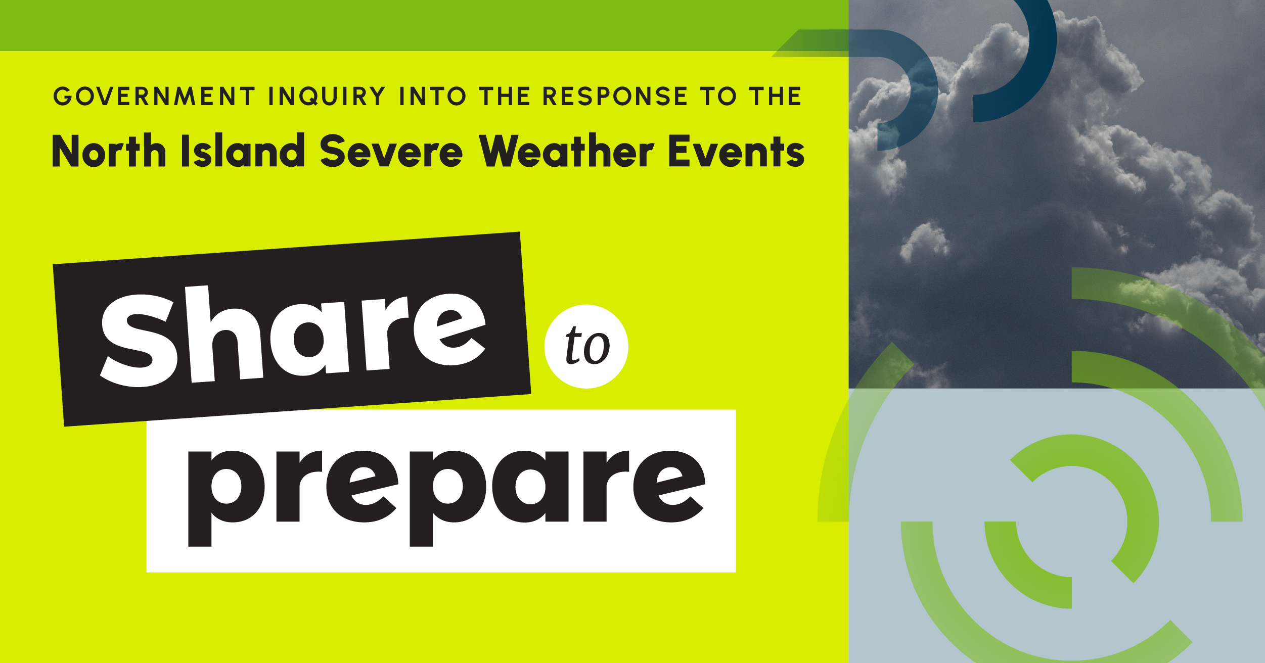 Please share your experience with us – Government Inquiry into the Response to the North Island Severe Weather Events