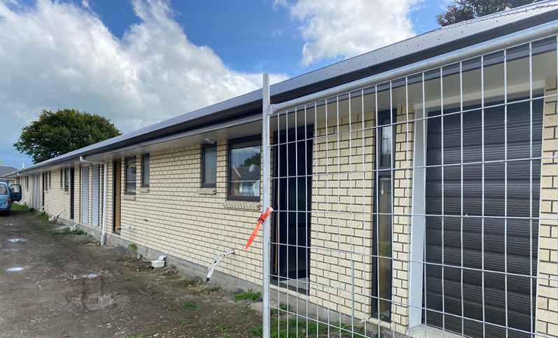 Dannevirke pensioner flats progressing steadily