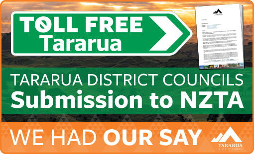Council submits against  Te Ahu a Tūranga – Manawatū Tararua Highway toll