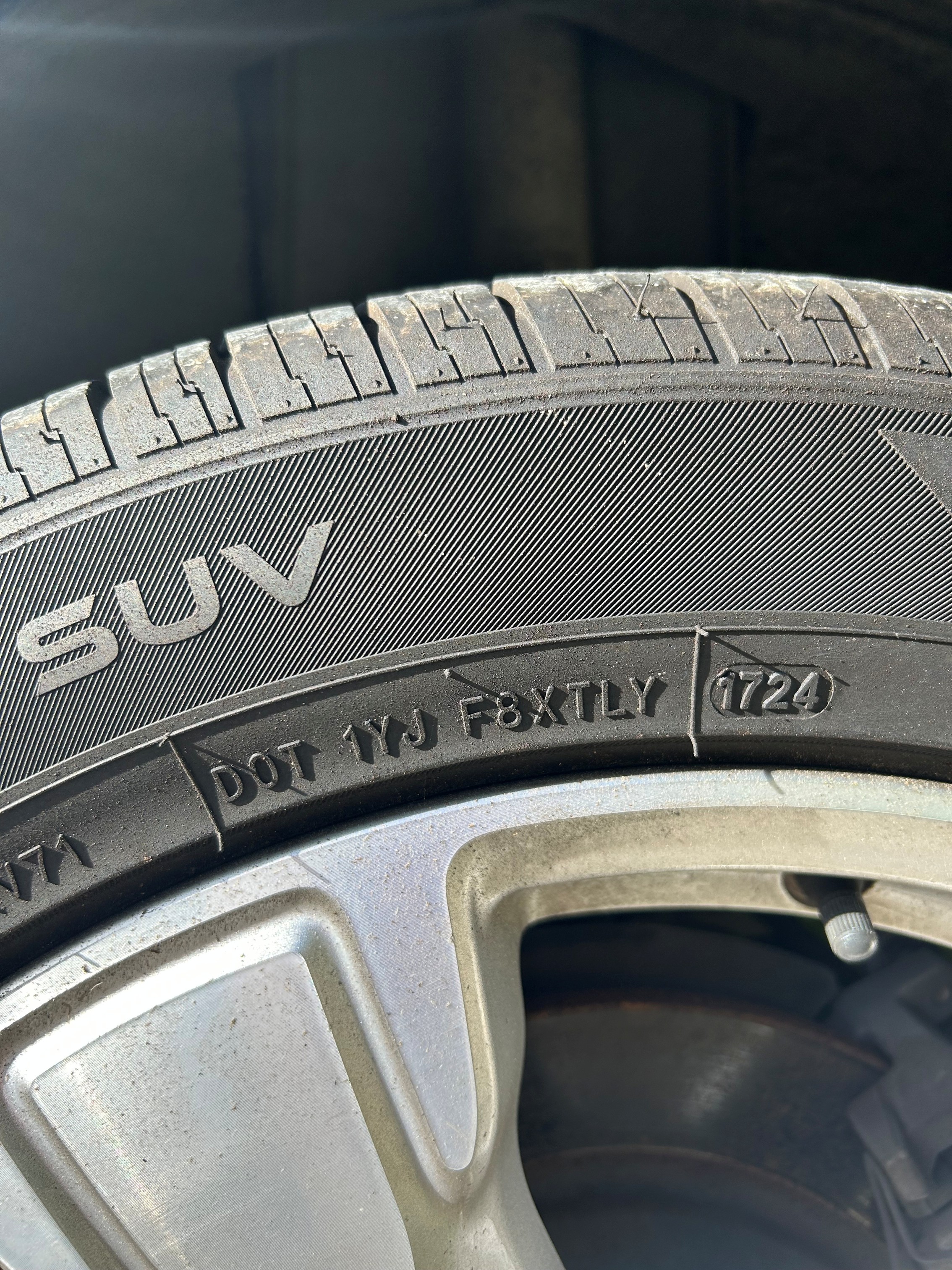 DOT code - tyre