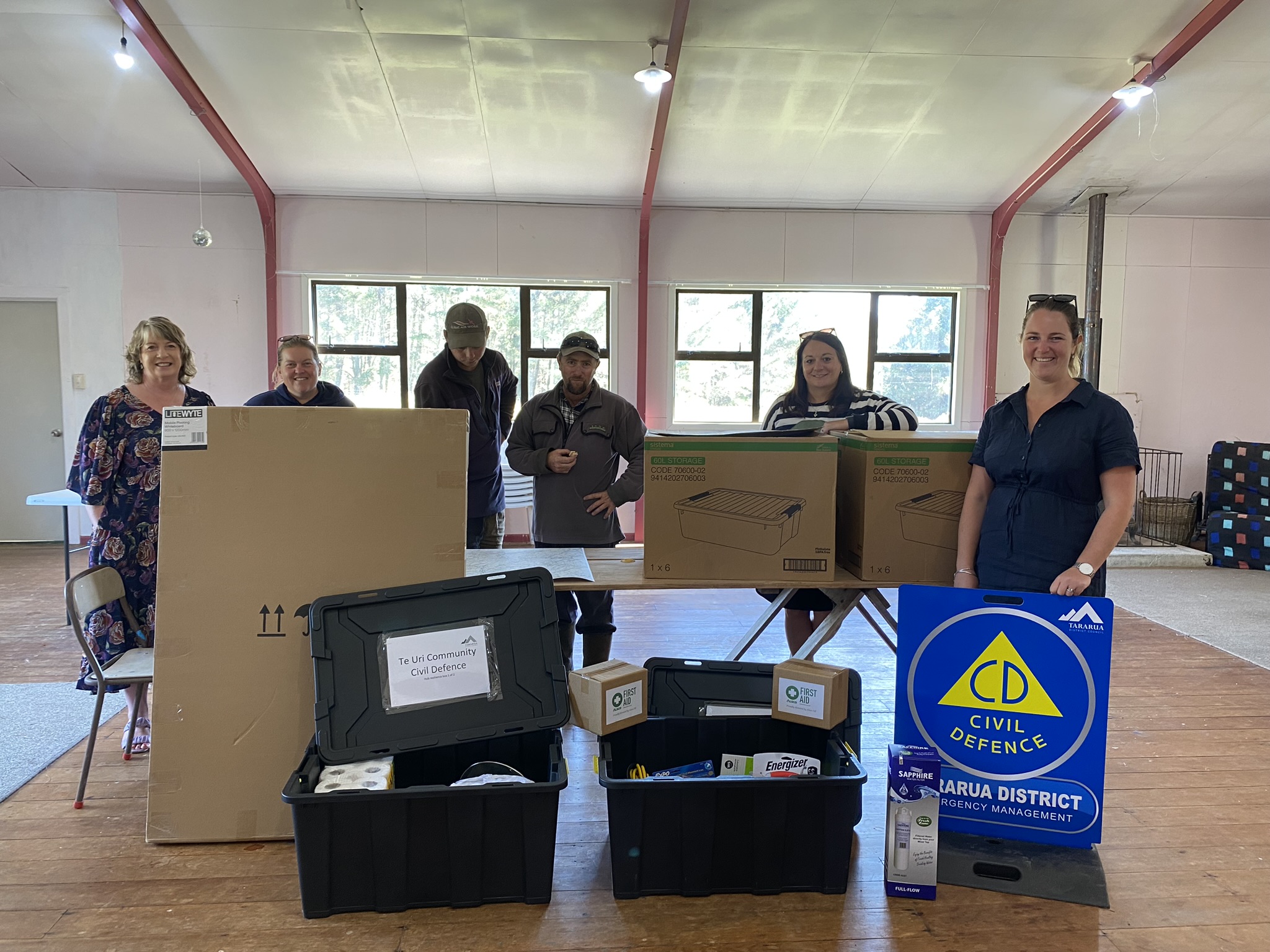 Building resilient community hubs