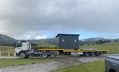 New toilets at Waihi Falls