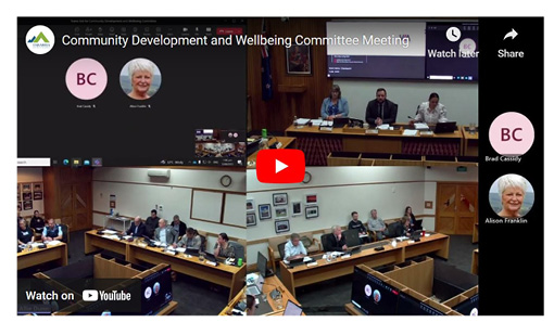 Council meetings now online