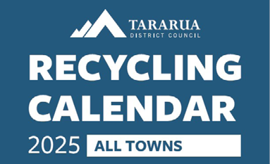 Updates to our 2025 recycling calendar
